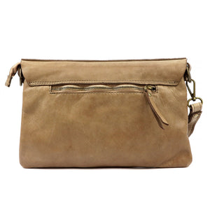 VS 050 taupe natūralios odos rankinė taupe