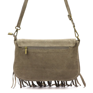 Luka 25-086 taupe natūralios odos rankinė taupe