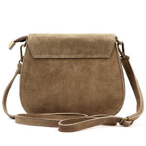 Luka 25-020 taupe natūralios odos rankinė taupe