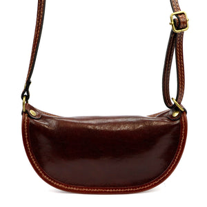 Florence 79 ruda odinė rankinė brązowy