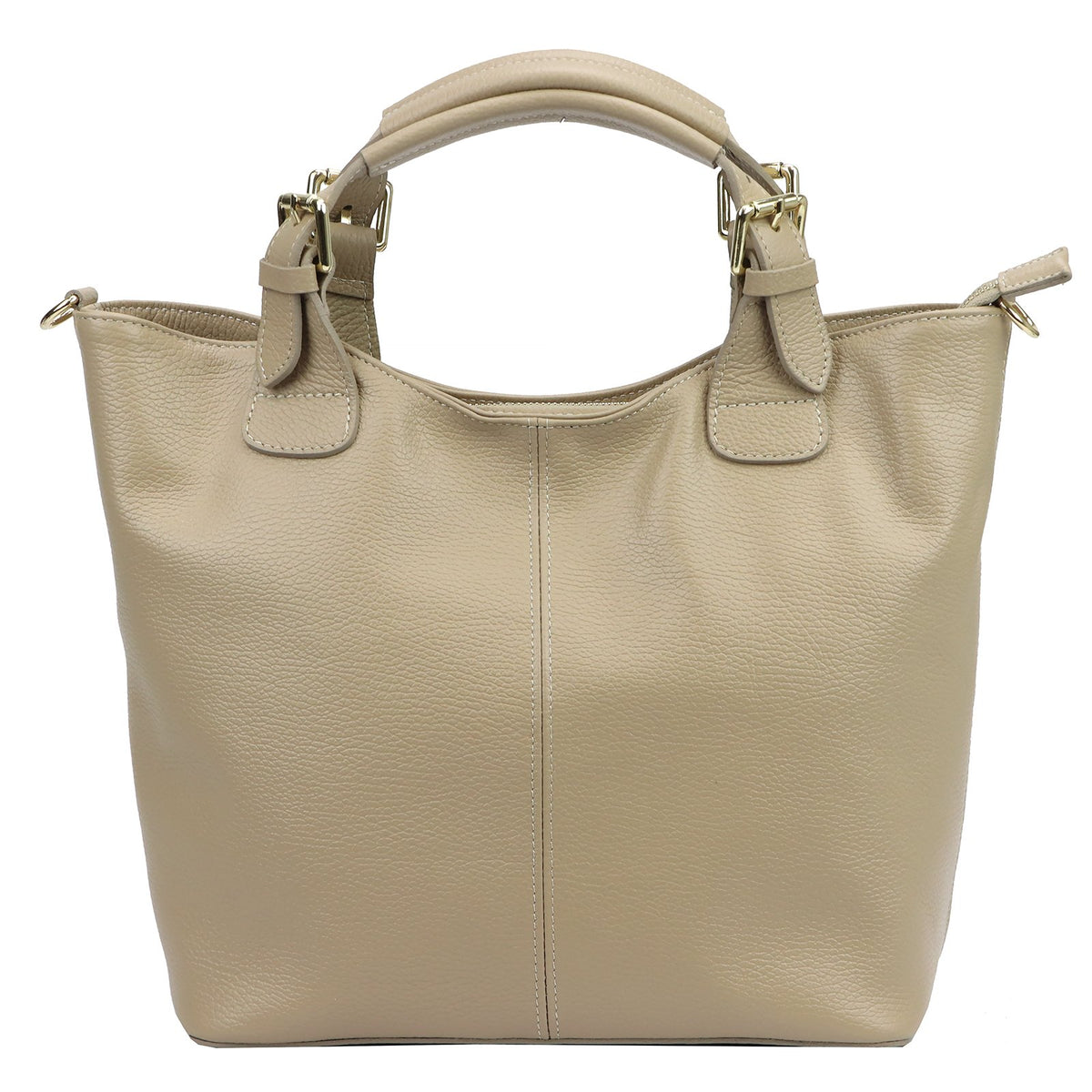 Luka 26-108 DOLLARO taupe natūralios odos rankinė taupe