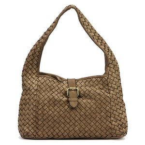 VS 066-613 taupe natūralios odos rankinė taupe
