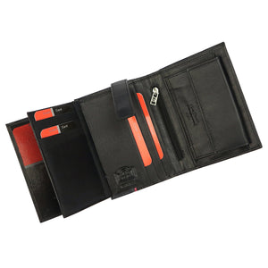 Pierre Cardin TILAK75 330 juoda odinė piniginė czarny