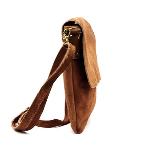 Luka 24-090 camel-1 zomšinė odinė rankinė camel-1