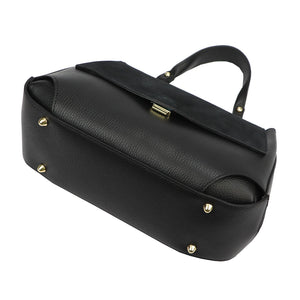 Camilla PREMIUM 10.021 juoda odinė rankinė czarny