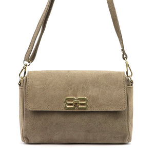 Luka 26-164 taupe natūralios odos rankinė taupe
