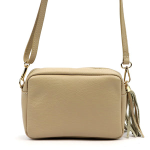 Luka 20-030 DOLLARO GOLD taupe odinė rankinė taupe