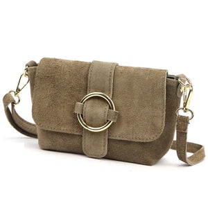 Luka 26-170 pilkai ruda rankinė taupe