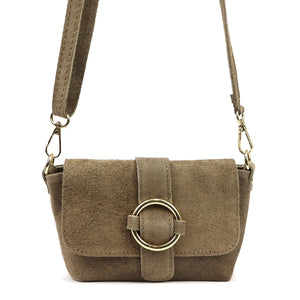 Luka 26-170 pilkai ruda rankinė taupe
