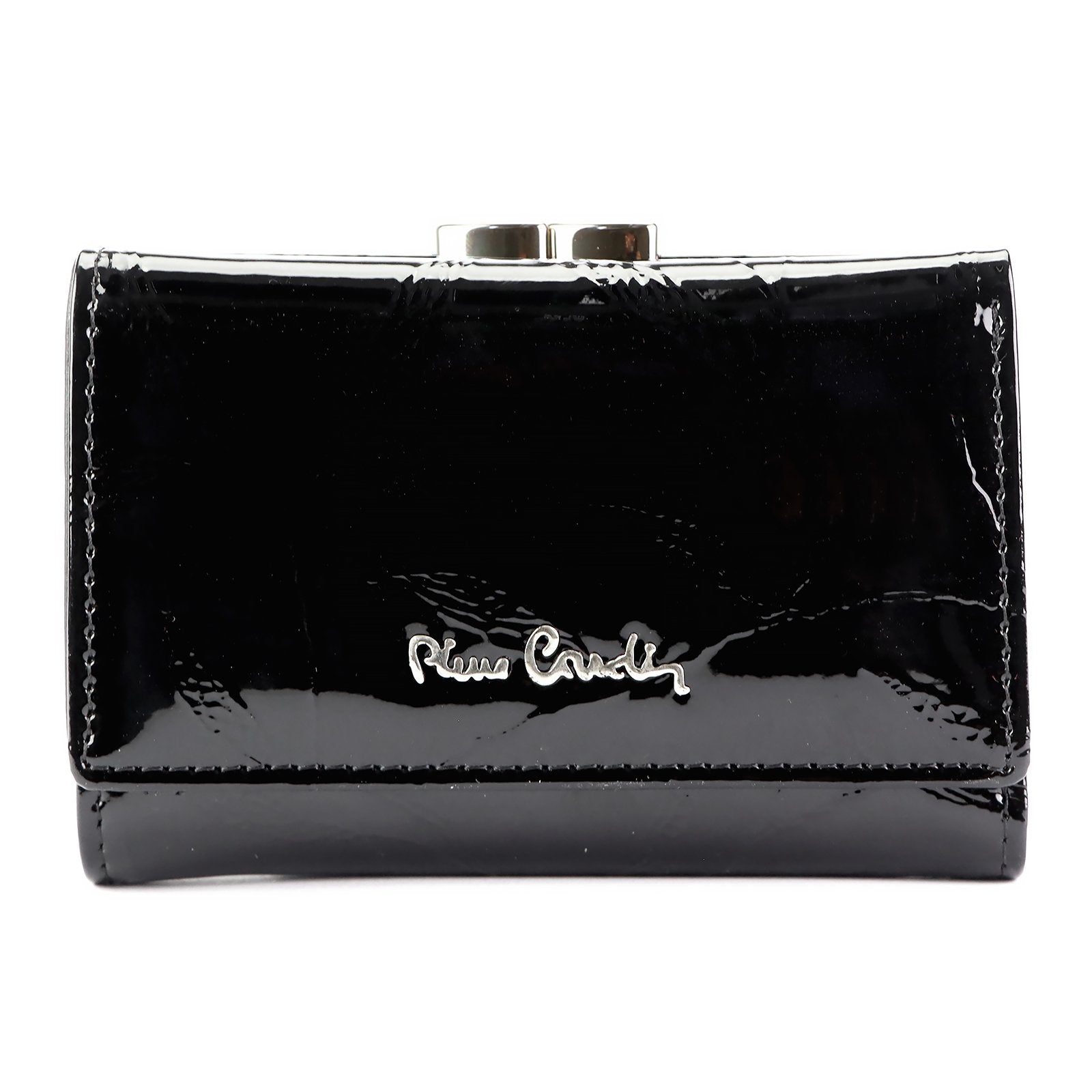 Pierre Cardin 02 LEAF-N 117 juoda piniginė czarny