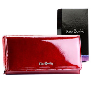 Pierre Cardin 05 LINE 106 raudona piniginė czerwony