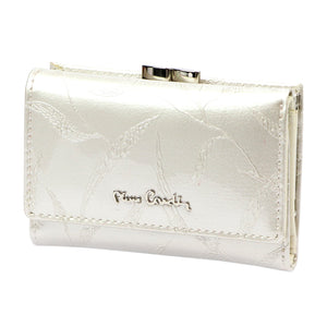 Pierre Cardin 02 LEAF 117 kreminė piniginė cream