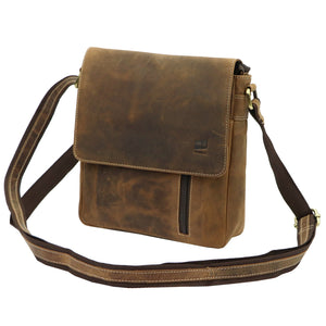 Nordee MSD-02 GM11 HUNTER ruda natūralios odos rankinė brązowy