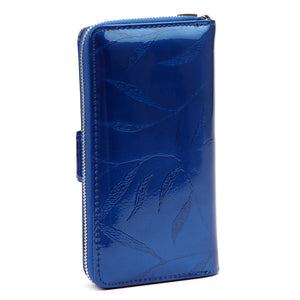 Pierre Cardin 02 LEAF 116 mėlyna piniginė niebieski