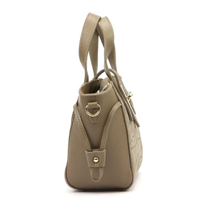 Luka 24-092 CROCO taupe natūralios odos rankinė taupe