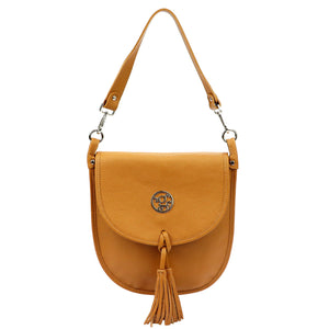 Gregorio 1715 DOLLARO camel-1 natūralios odos rankinė camel-1