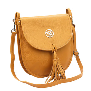 Gregorio 1715 DOLLARO camel-1 natūralios odos rankinė camel-1