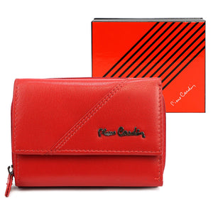 Pierre Cardin TILAK161 36 raudona piniginė czerwony