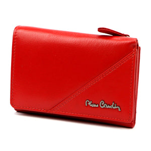Pierre Cardin TILAK161 2585 raudona piniginė czerwony