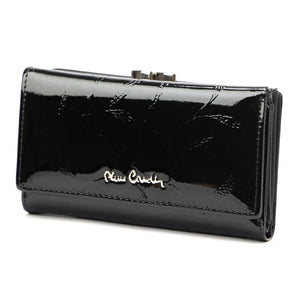 Pierre Cardin 02 LEAF 108 juoda piniginė czarny