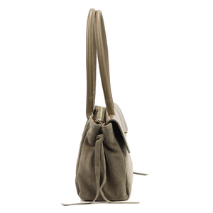 Luka 26-163 taupe natūralios odos rankinė taupe