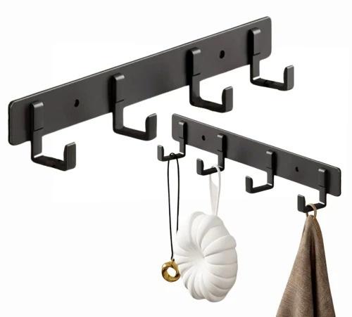 Vannas istabas āķi, 28x3x4 cm A45 melni