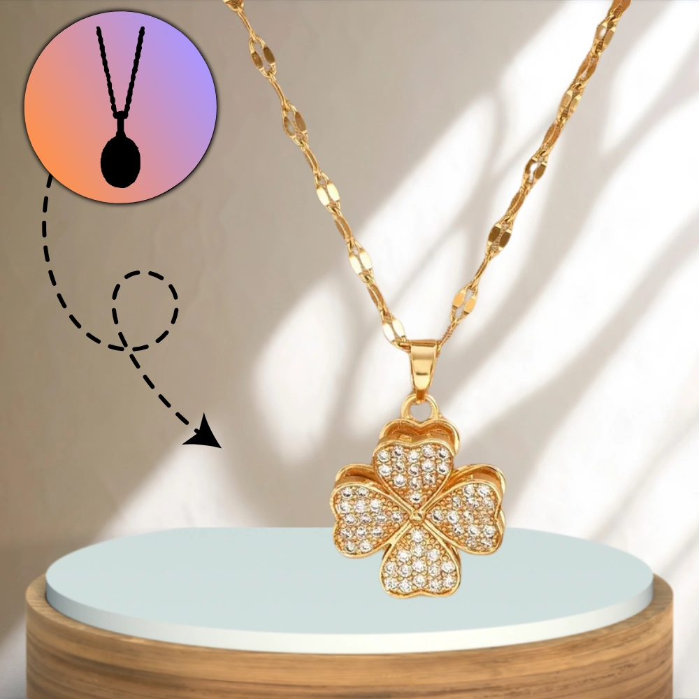 Sieviešu kaklarota B21, zelta krāsā