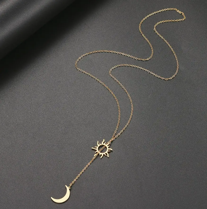 Sieviešu kaklarota B6, zelta krāsā