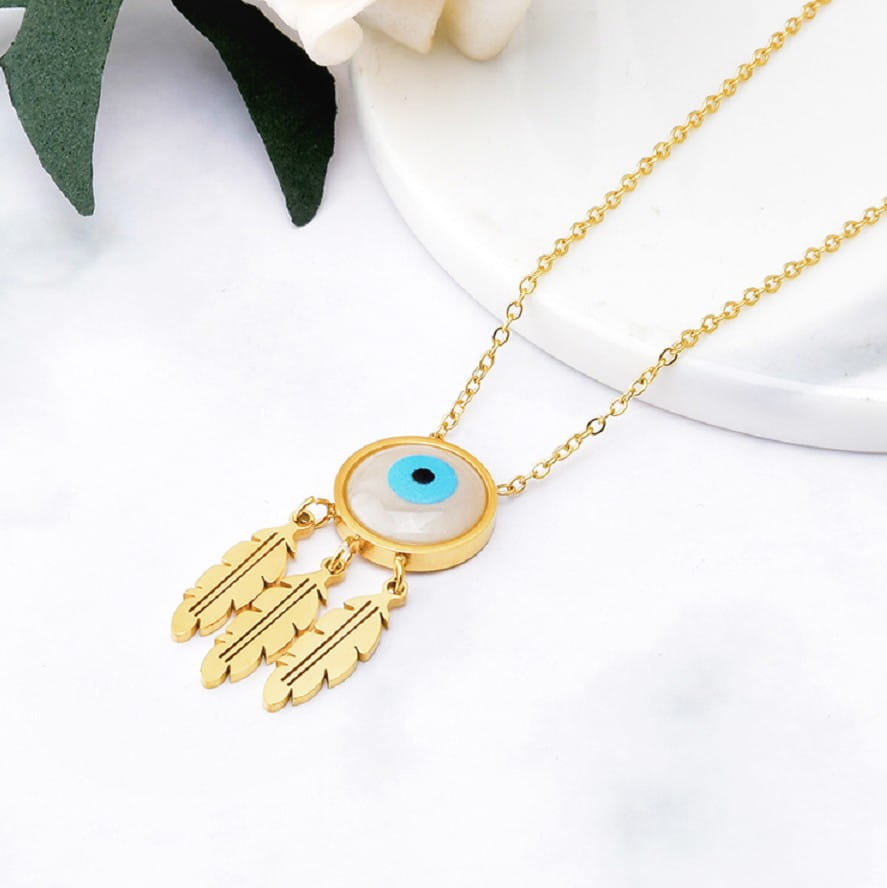 Sieviešu kaklarota C86, zelta krāsā