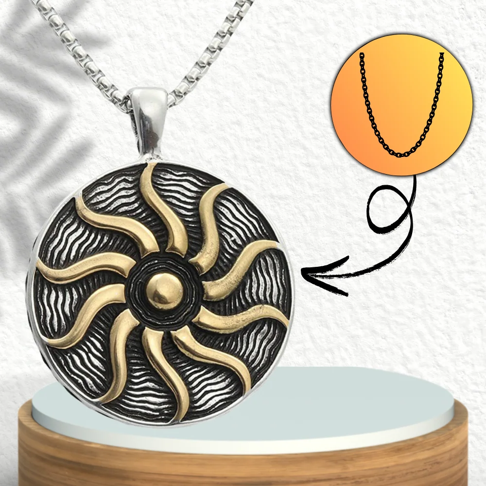 Vīriešu kaklarota B24, sudrabs