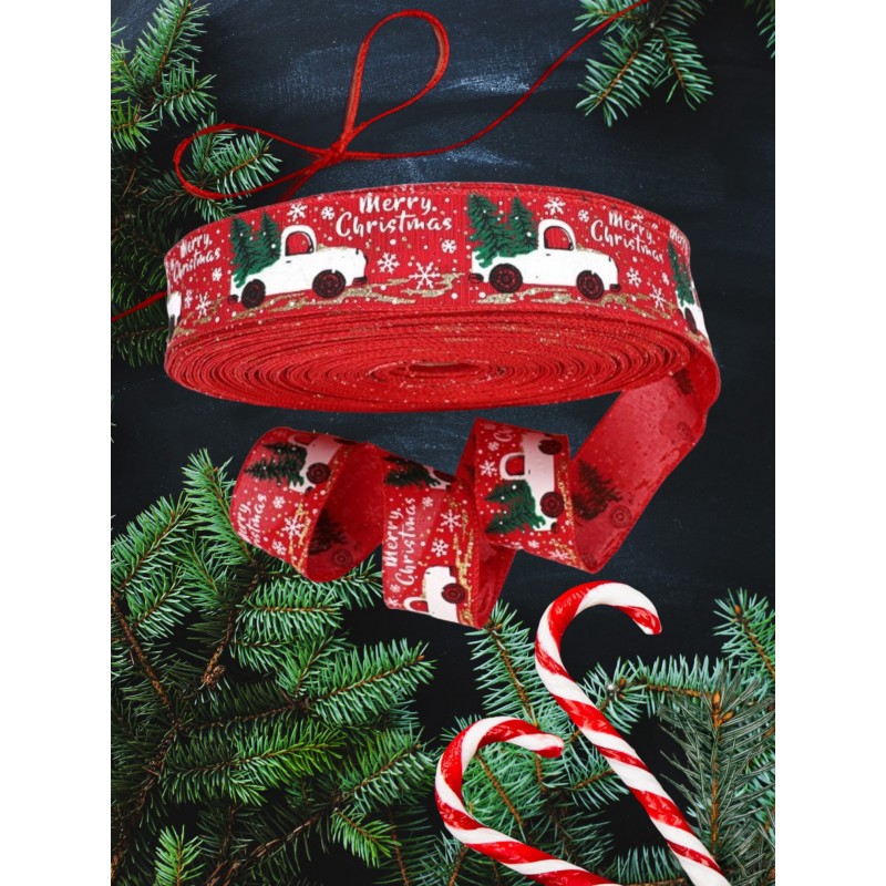 Ziemassvētku lente 5 cm x 2 m S11