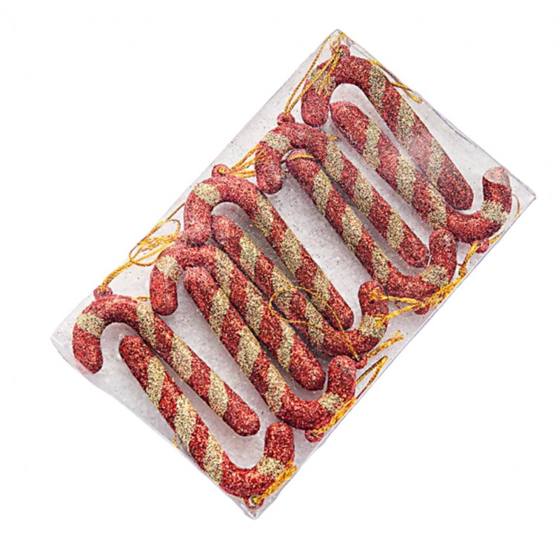 Ziemassvētku eglīšu rotaļlietas 10 gab. S12