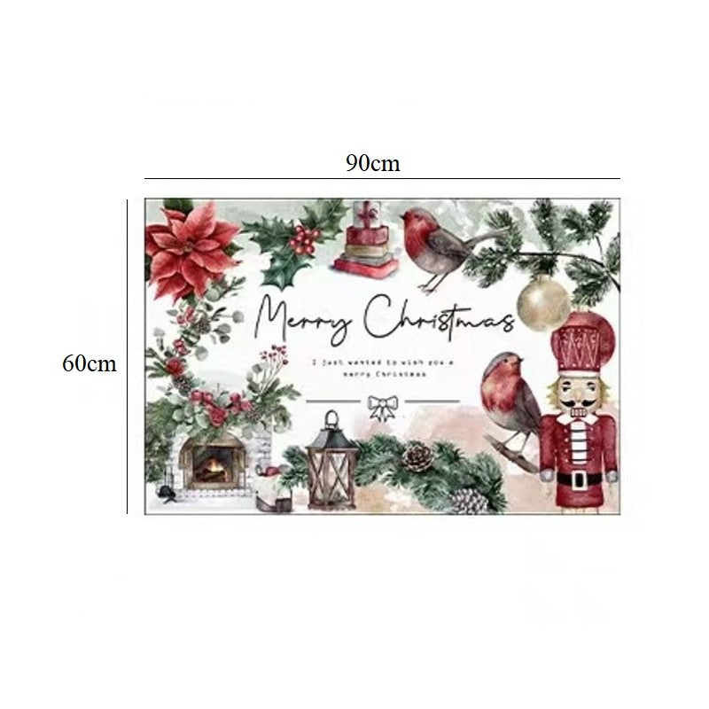 Ziemassvētku durvju paklājiņš S9