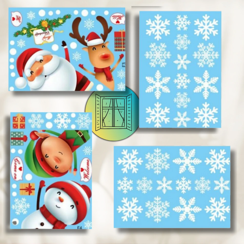 Ziemassvētku uzlīmju komplekts S11