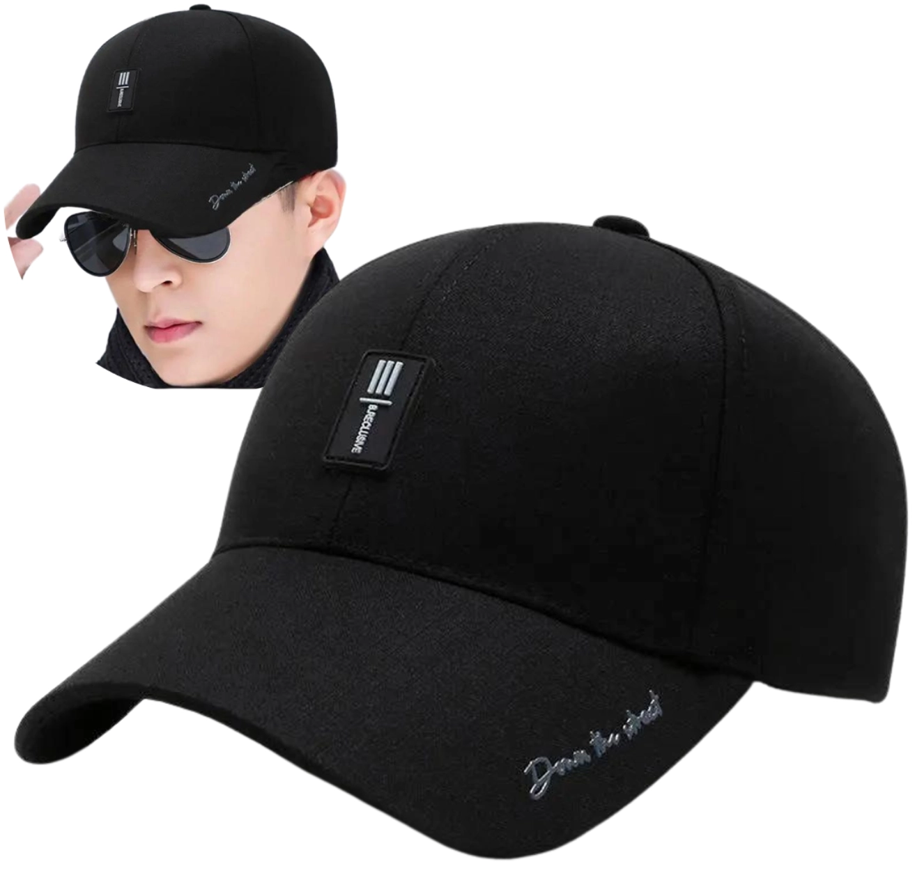 Cepure ar naglu CE90 melna