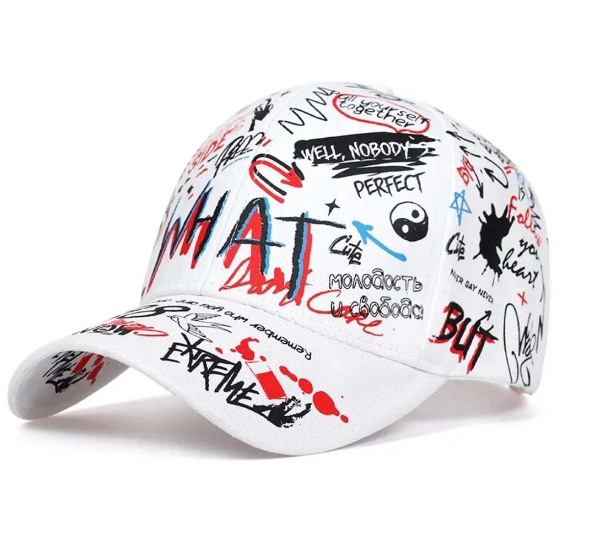 Cepure ar naglu FG84, balta