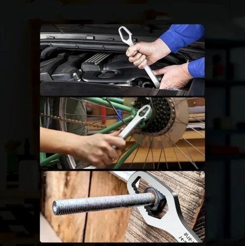 Kombinētā uzgriežņu atslēga 8-22 mm A207 N105