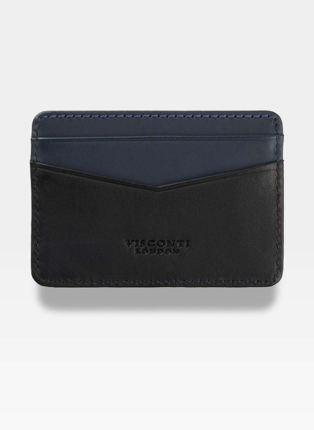 Vīriešu karšu maciņš Visconti L40, melns S1051