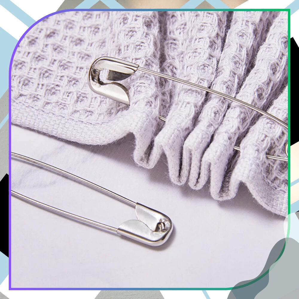 Malu adatas, 50 gab., 38 mm, sudraba krāsā