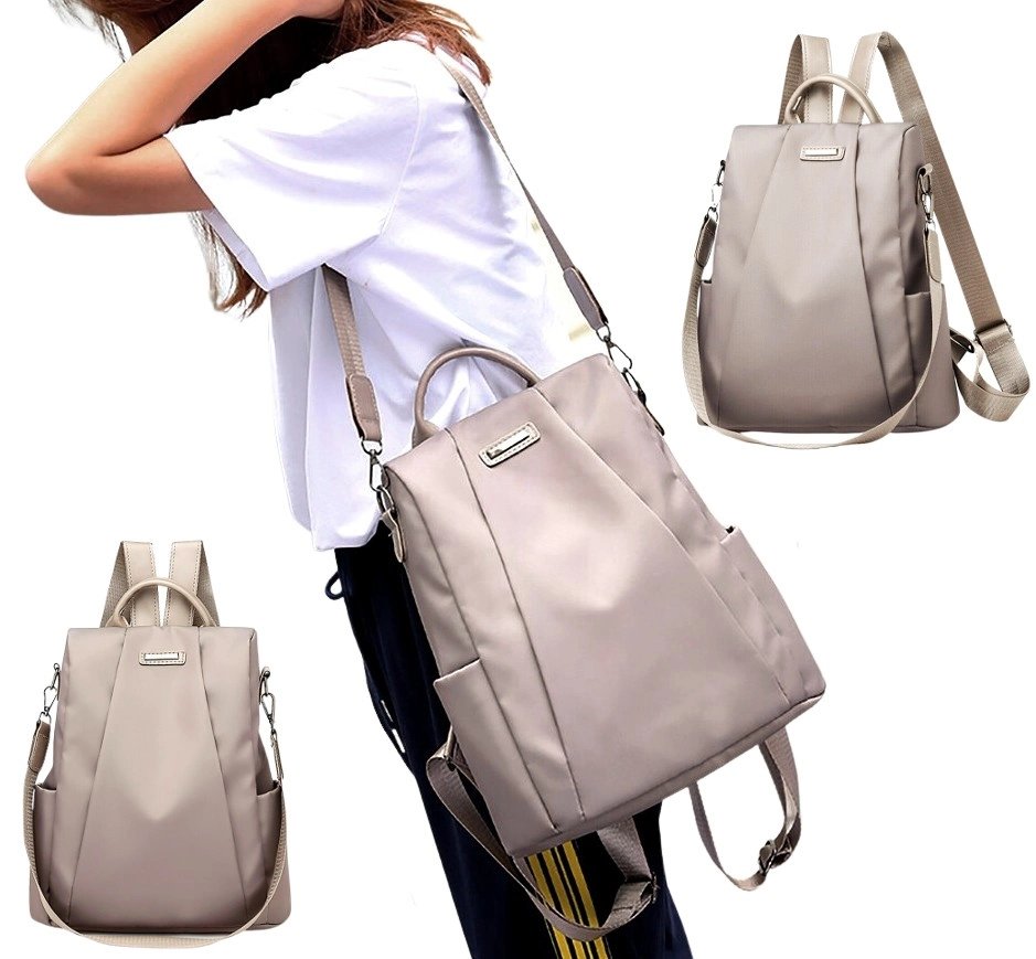 Sieviešu mugursoma U75 pelēka