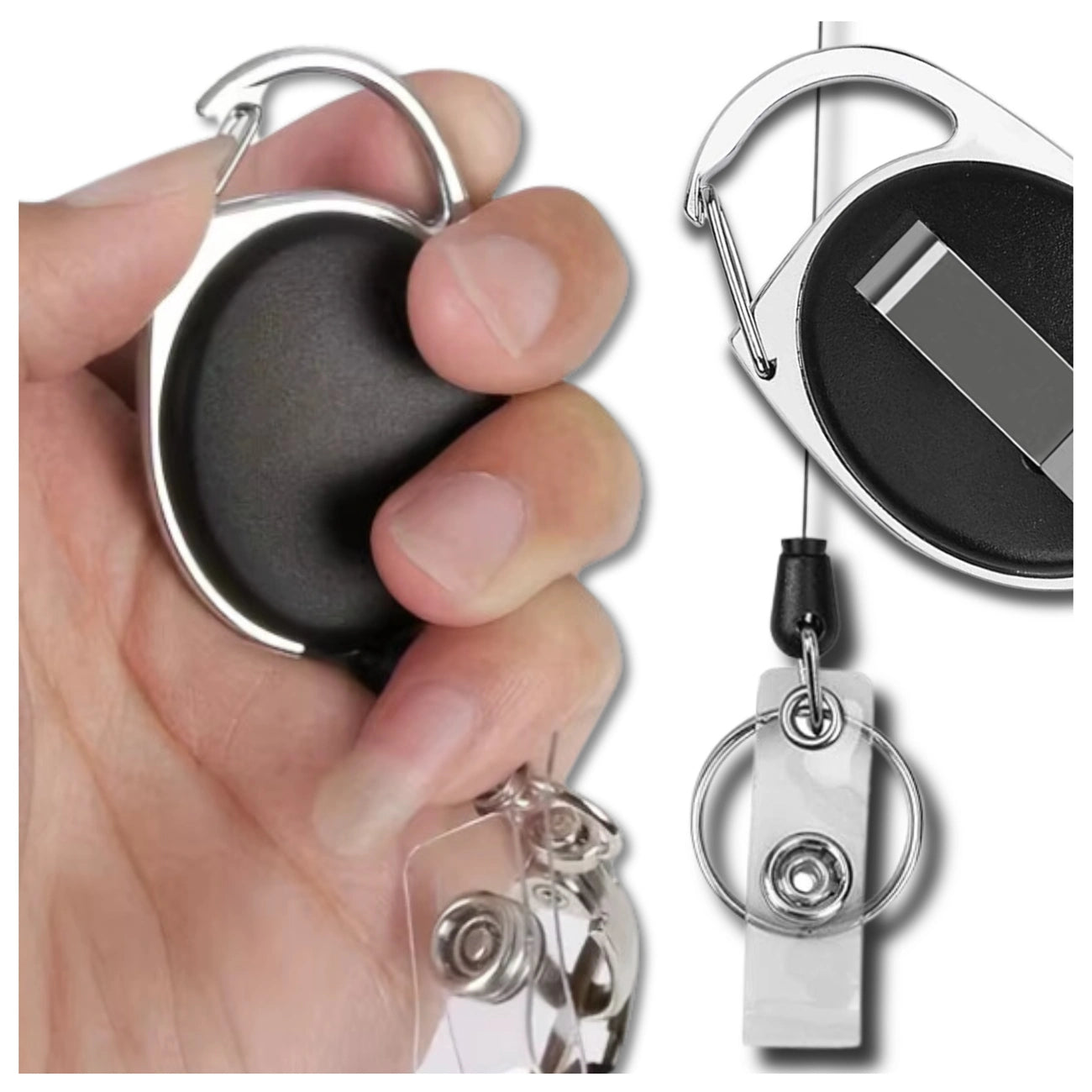 Āra atslēgu piekariņš ar karabīni, 68 cm