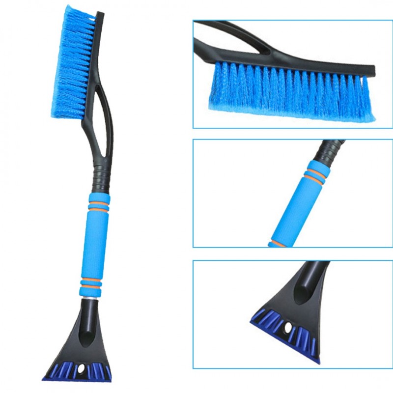 Ledus skrāpis-slaucītājs, melns