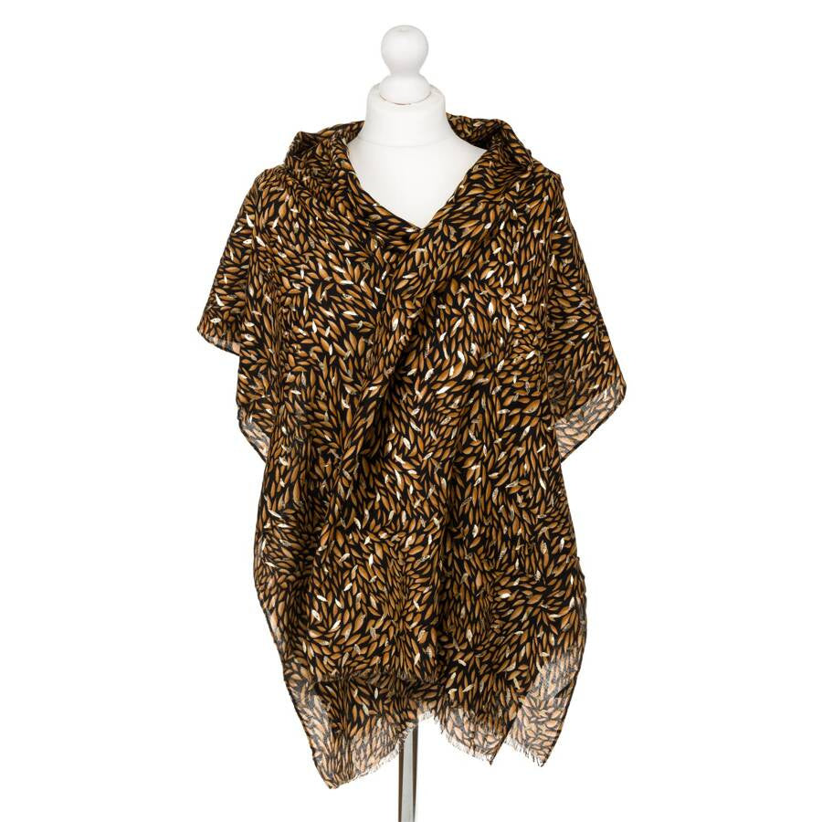 Viegla sieviešu šalle Peterson H15, brūna