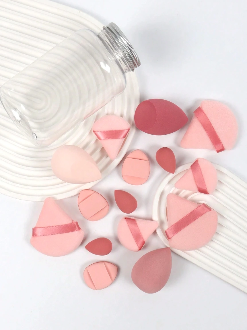 Grima sūklīšu komplekts B13, rozā