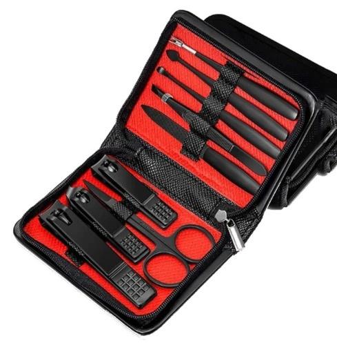 Manikīra un pedikīra instrumentu komplekts, 9 daļas FX2