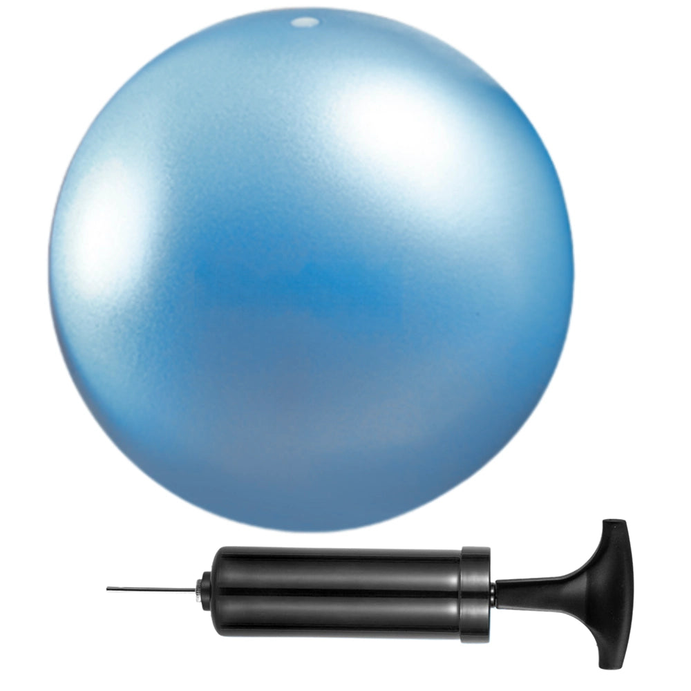 Maza jogas fitnesa bumba, 22 cm, ar pumpi, rehabilitācijai