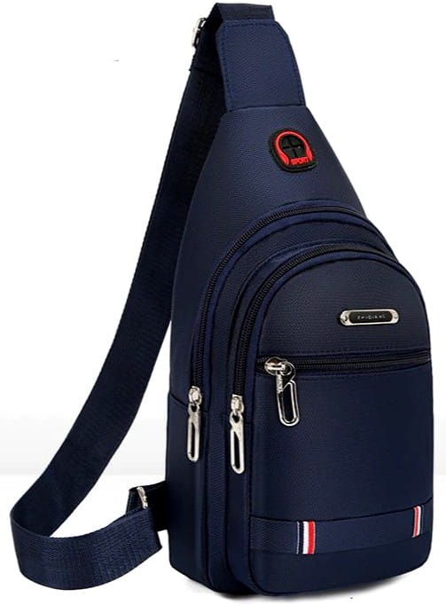 Maza mugursoma, soma vīriešiem T107, zila R283