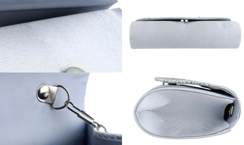 Maza sieviešu rokassomiņa A98, pelēka R839