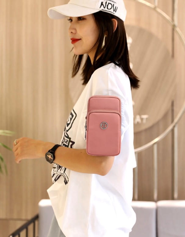 Maza sieviešu rokassomiņa H72 rozā R823