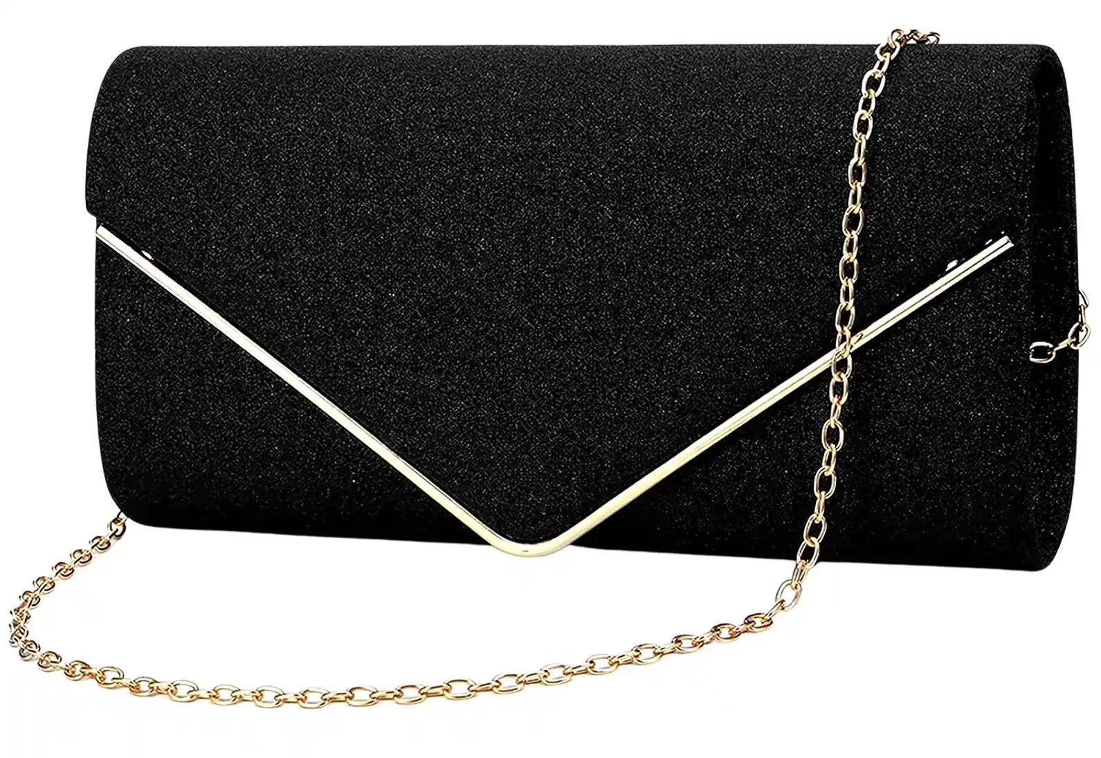 Maza sieviešu rokassomiņa S134 melna R797